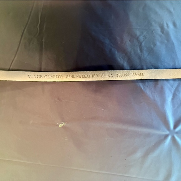 Vince Camuto Leopard Haircalf 1/2” Leather Belt w/ Gold/Black Buckle Size Small - Picture 5 of 7